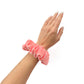 Luxe Velvet Scrunchie | peach