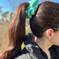 Luxe Velvet Scrunchie | seafoam