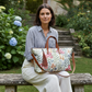 Wildflower Buddy Bag – Handmade Embroidered Floral Carryall | Atenti