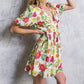 FREE ME TODAY FLORAL WOVEN MINI DRESS
