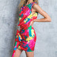 BLOOM SEASON WOVEN MINI DRESS