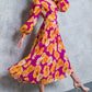 LOOK AT HER FLORAL WOVEN MIDI DRESS
