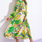 DESIRABLE STYLE WOVEN MIDI DRESS