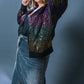 ENTERTAIN ME SEQUIN BOMBER JACKET