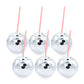 Disco Ball Sipper (Silver or Pink)