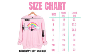 Hail Satan Pink Crewneck Sweatshirt - Unisex