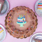 "Slice, Slice Baby" Birthday Cake Brooch by Lipstick & Chrome x Club Eggie