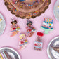 "Slice, Slice Baby" Birthday Cake Brooch by Lipstick & Chrome x Club Eggie