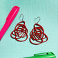 Small Doodle Earrings