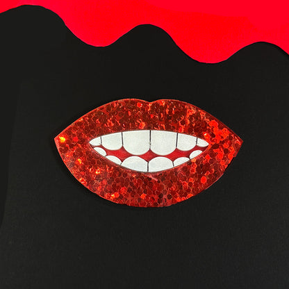 Dali's Smile Brooch
