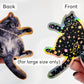 Holographic Outer Space Cat Sticker