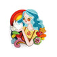 Solidarity Brooch by Laliblue