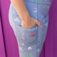 Adult "Glitterverse" Space Leggings with Pockets