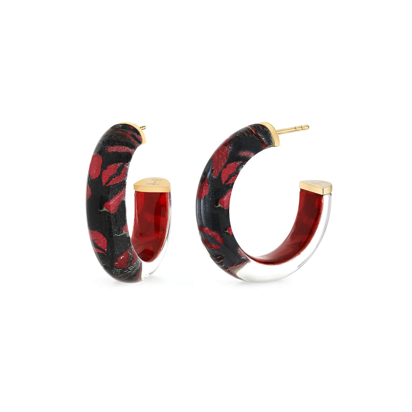 Feeling Spicy Illusion Hoop Earrings