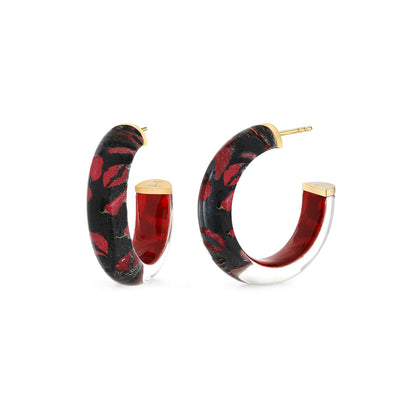 Feeling Spicy Illusion Hoop Earrings