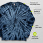 Spider Navy Hand Dyed Long Sleeve