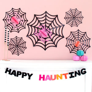Honeycomb Spiders with Paper Webs