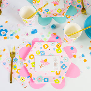 Floral Paper Plates