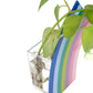 Blue Half Rainbow Arch Standing Propagation Planter