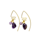 Stone Drop Earrings