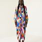 Vibrant Printed Loose Maxi Dress
