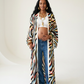 Vibrant Printed Maxi Kimono