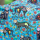 Adult "Los Gatos Fantasmas" Calavera Cats Super Twirler Dress with Pockets