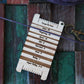 Crescent Moon & Stars Snake WPI Ruler with Forest Plants