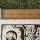 Maple Wood Moon Tarot Card Knitting Needle Gauge & 5" Ruler