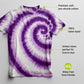 Swirl Purple Premium Hand-Dyed Comfort Shirt