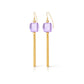 Tassel Bead Drop Earrings