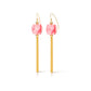 Tassel Bead Drop Earrings
