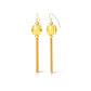 Tassel Bead Drop Earrings