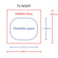 Tune In Customizable Retro TV Brooch by Lipstick & Chrome — Personalized Acrylic Pin