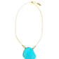 Turquoise Slab Necklace