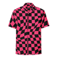 Twisted Tiles Checkerboard Button Up Shirt