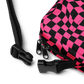 Twisted Tiles Checkerboard Crossbody Bag