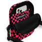 Twisted Tiles Checkerboard Crossbody Bag