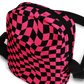 Twisted Tiles Checkerboard Crossbody Bag