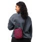 Twisted Tiles Checkerboard Crossbody Bag