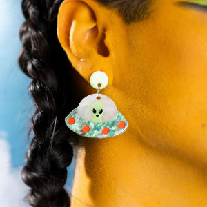 UFO Earrings
