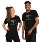 Don’t Tread On Me Rainbow Uterus Unisex T-Shirt