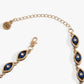 Untamed Evil Eye Chain Necklace 18"