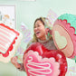 Candy Heart Balloons (6 ct)