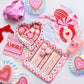 Decorative Hearts Pack -  Table & Hanging Decor (set of 6)