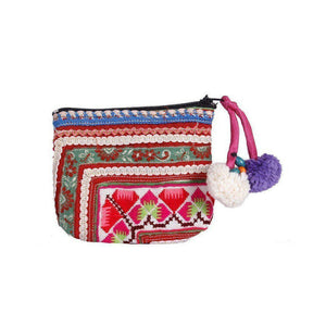 Vintage Tiny Assorted Coin Purse - Thailand