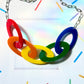 Paint Box Extra Large Oval Link Necklace