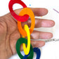 Paint Box Extra Large Oval Link Necklace