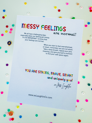 It's Ok To Talk About My Feelings | Kids Edition | #goodgriefprojectbyxo Accessory Pin