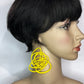 Scribbled Doodle Earrings